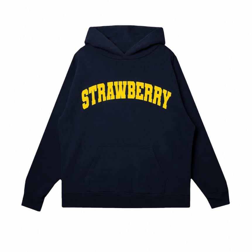 Arched Hoodie - Navy premium USA streetwear hoodie featuring relaxed fit, soft fabric, and modern everyday styling.