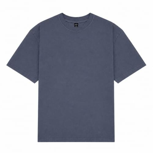 Distressed Blank T-Shirt - Navy Distressed Blank T-Shirt - Navy premium streetwear t-shirt with relaxed fit, vintage distressed detailing, and modern USA fashion style.