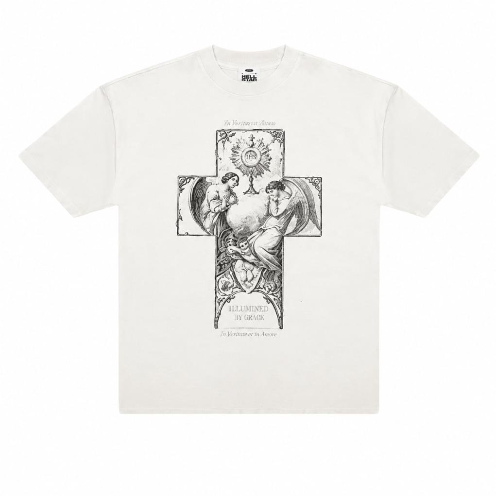 Ritual T-Shirt - Bone Ritual T-Shirt - Bone premium USA streetwear t-shirt in bone color with relaxed fit and comfortable everyday wear design.