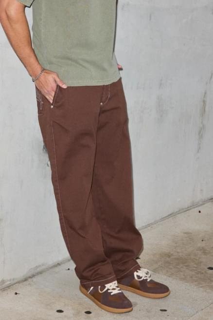 Rodeo Twill Pant - Brown