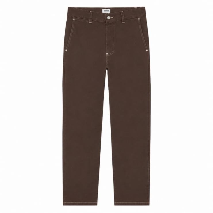 Rodeo Twill Pant - Brown Rodeo Twill Pant - Brown by StrawberryClothing premium brown twill streetwear pants for everyday casual fashion in the USA.